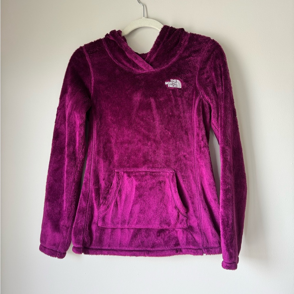 The North Face Purple Fuzzy Pullover